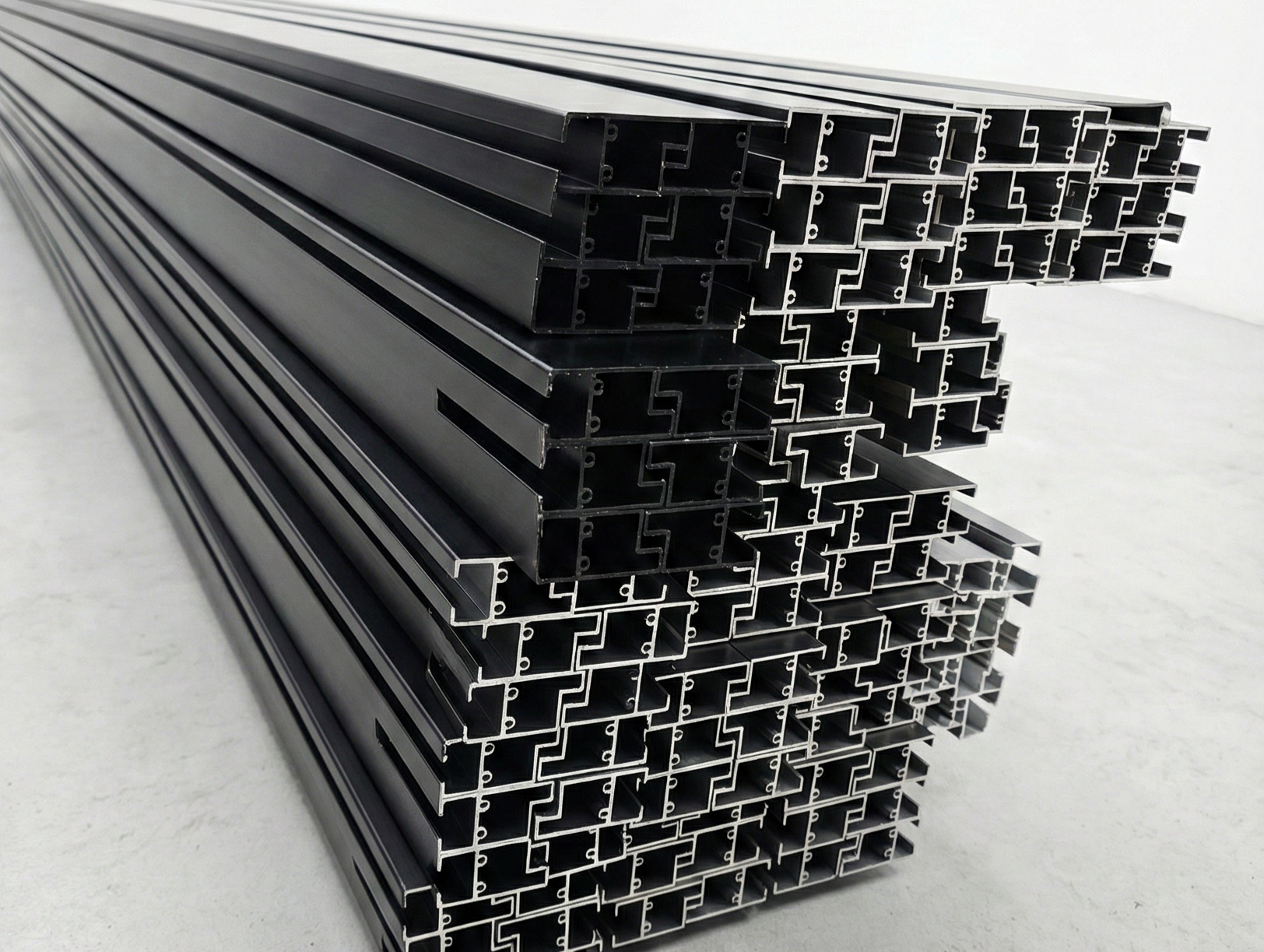 Serie 35 aluminium profile view