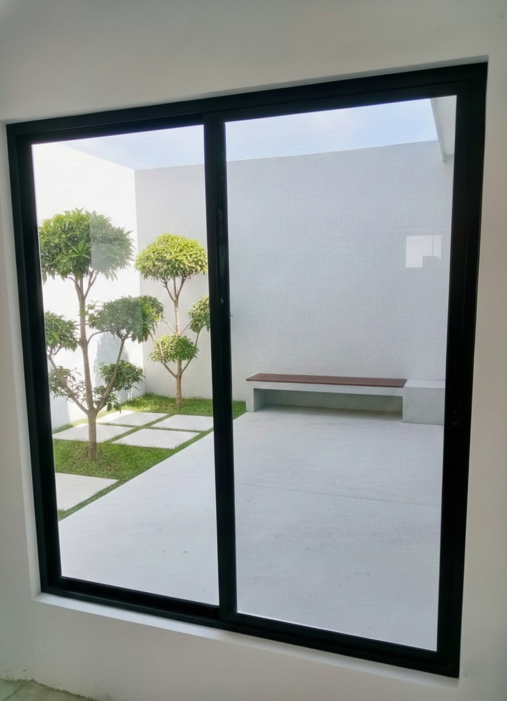 Isometric view of Series 2 inch heavy duty structural aluminum profile